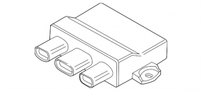 Блок управления Comfort Access BMW 5 F10 11-16