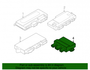 Блок управления Comfort Access BMW 5 F10 11-16