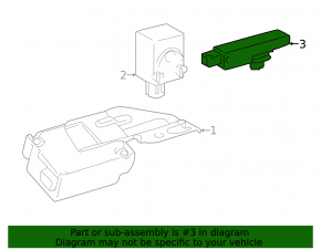 Antenna Keyless центральной консоли Toyota Highlander 20-23