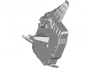 Корпус блока ECU Ford Escape MK3 13-16 2.5 в сборе 2 части