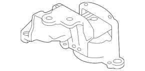 Подушка двигателя правая Nissan Altima 19-24 2.5