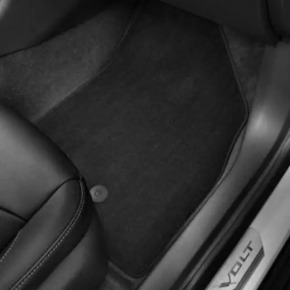 Коврик салона ткань задний левый Chevrolet Volt 16- черный