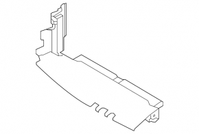Grila radiatorului inferioară Kia Sorento 16-18, nouă, originală