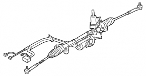Рейка рулевая Subaru Impreza 17-19 GK