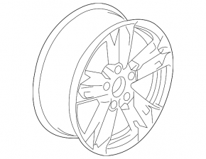 Диск колесный R16 x 6j Honda CRZ 11-12