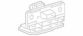 Кнопка открытия крышки багажника Lexus ES250 ES300h ES350 19-26