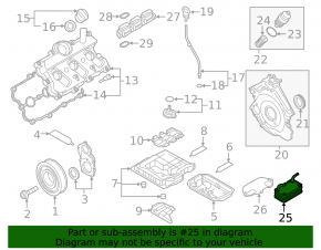 Охладитель масляный ДВС Audi A8 13-18 3.0T