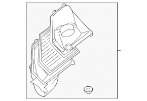 Корпус воздушного фильтра правый в сборе BMW 2 G42 23-25 M
