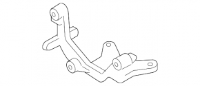 Кронштейн воздушного насоса Subaru Impreza WRX GH 08-14 2.5T