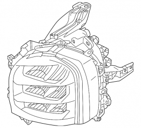 Far fata stanga Mitsubishi Outlander 22-25 LED