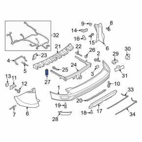TRAILER SWAY CONTROL MODULE Ford Escape MK3 13-19