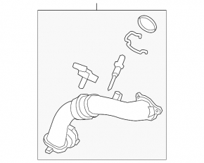 Conducta aer pentru turbina BMW X5 G05 19-23 3.0T