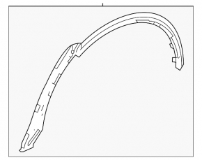 Ornament aripă spate dreapta Acura MDX 22-26