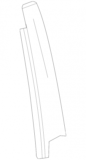 Накладка двери боковая передняя левая GMC Terrain 10-17