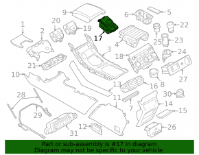 Șaibă schimbător de viteze Land Rover Range Rover Evoque 12-18