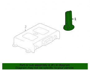Антенна радио Module Mercedes C-class W205 15-16