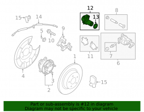 Мотор суппорта заднего правый Ford Escape MK4 20-26