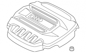 Накладка двигателя Audi Q3 83A 19-19 2.0T