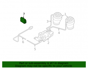 Module Tire Pressure Monitor BMW X5 X6 E70 E71 07-13
