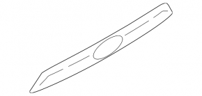 Накладка двери багажника Subaru Impreza 5d 17-23