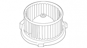 Motor ventilator încălzire Mazda MX-5 16-25