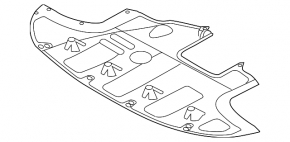 Защита двигателя Kia Forte 19-24 2.0