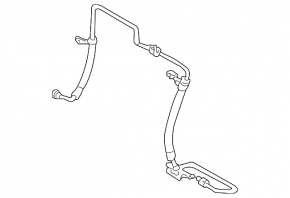 Furtun de presiune înaltă pentru direcția asistată Lexus RX300 RX330 04-06, nou, original
