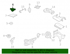 Динамик в торпеде левый Audi Q7 16-21 Bose