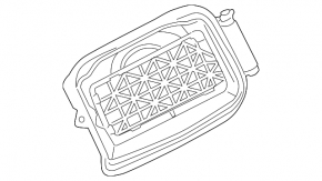 Корпус лючка бензобака BMW 5 F10 11-16