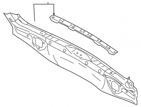 Panoul din spate al Subaru Forester 19- SK