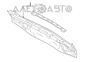 Задняя панель Subaru Forester 19-24 SK