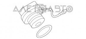Крышка заливной горловины бензобака VW Passat b7 12-13 USA тип 2