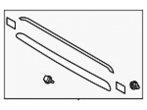 Ornamente capotă Toyota Land Cruiser 24-26 tip 2