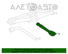 Буксировочный крюк Mercedes W167 GLE 350 450 20-26