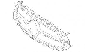 Grilă auto pentru Mercedes W213 E 350/450 21-23
