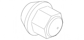 Гайка колесная d19 M12x1.5 Lincoln MKC 15-19