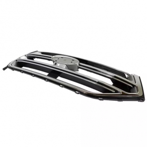 Решетка радиатора grill Ford Edge 15-18 с крепежами под камеру