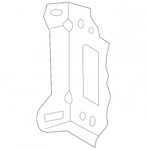 Suport TV panou radiator stânga Lexus CT200h 11-17