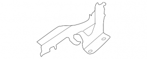 Петля капота правая Infiniti QX60 22-26