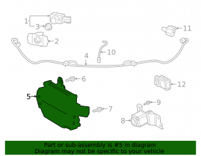 Радар круиз Toyota Rav4 19-21