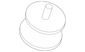 Подушка АКПП BMW F30 12-16 rwd
