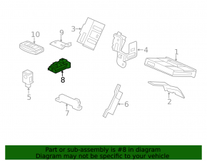 Unit Assembly, Transceiver o-Way Acura MDX 14-15