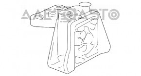 Подушка акпп Honda Civic 06-11 1.8
