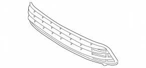 Grila inferioară a barei față pentru Lexus CT200h 11-13, model F-sport, nou, TW aftermarket