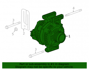 Генератор Cadillac ATS 13-19 2.0 2.5