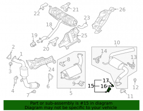 Форсунка Adblue распылитель VW Passat b7 12-15 USA 2.0TDI