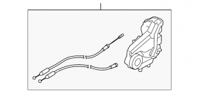 Замок двери задней левой Subaru Outback 15-17
