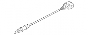 Лямбда-зонд второй VW Passat b8 16-19 USA 1.8T, 2.0T