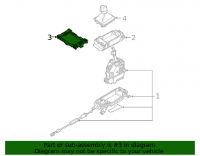 Suport schimbător transmisie automată VW Tiguan 18-