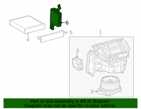 Air Conditioner Amplifier AMP Lexus RX450h 10-12